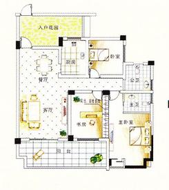 【D户型】3室2厅2卫1厨1阳台