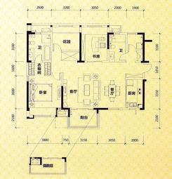 【A1】2室2厅2卫