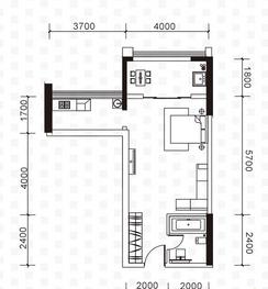 【一房一厅】1室1厅1卫1厨