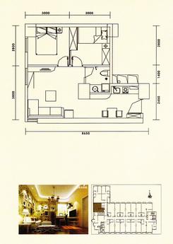 【天空之城】2室2厅1卫