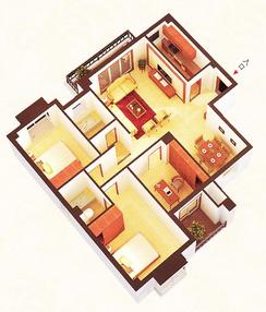 【C2】3室2厅2卫