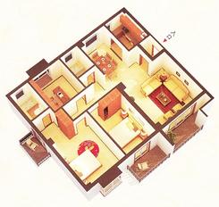 【F-2】3室2厅2卫