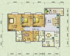 【港都花园户型图】