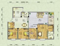 【港都花园户型图】