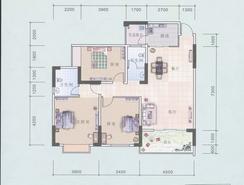 【华隆·绿色花园C户型】3室2厅2卫
