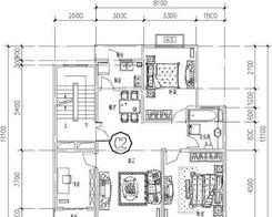 【C2】3室2厅1卫1厨