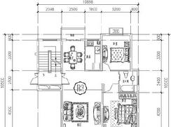 【B3】2室1厅1卫1厨