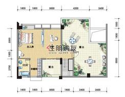 【蓝波湾四期户型图】4室2厅3卫1厨2阳台
