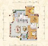 金菲豪园5#C3户型