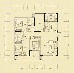 【B4-A 】3室2厅2卫