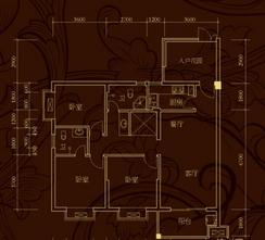 【曙光领峰3栋A户型】2室2厅1卫1厨2阳台