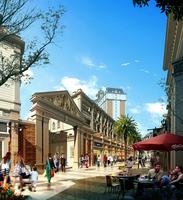 内接大门效果图