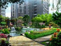 汇东郦城天郦湖效果图